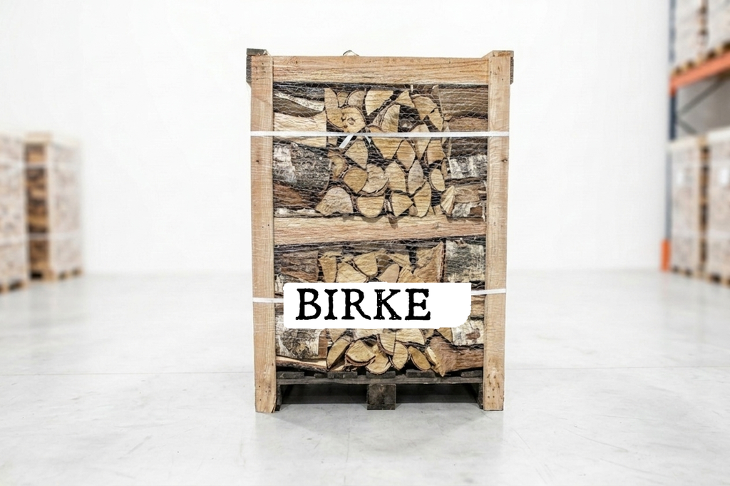 firewood pallet - birch - 25 cm - kiln-dried - 1,8 RM – Bild 2