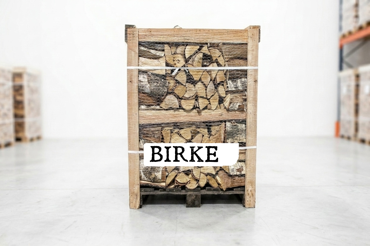 firewood pallet - birch - 25 cm - kiln-dried - 1,8 RM – Bild 2