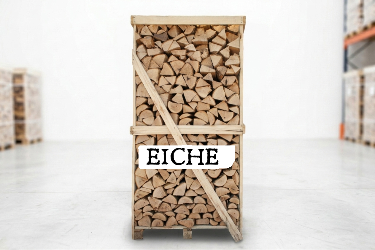 firewood pallet - oak - 25 cm - kiln-dried - 2 RM