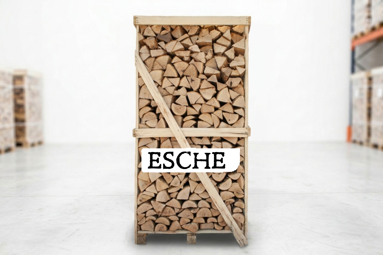 firewood pallet - ash - 30/33 cm - kiln-dried - 2 RM – Bild 2
