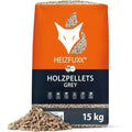 HEIZFUXX wood pellets Grey 6mm ENplusA1, 65 x 15kg pallet