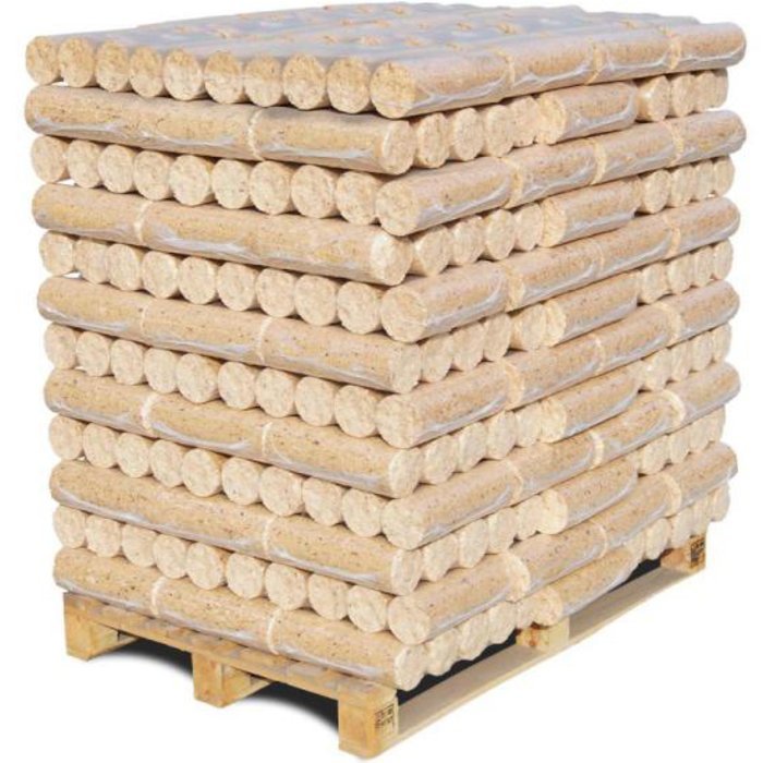 NESTRO softwood briquettes roand, without a hole 960kg