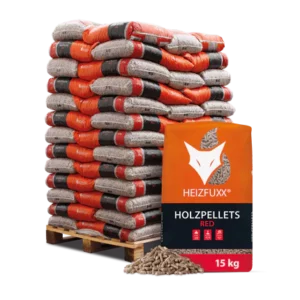 wood pellets ENplus A1 6 mm – 65 × 15 kg – hardwood