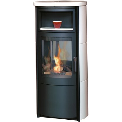 HARK Obya B Grande 5 kW wood-burning stove – Kachel creme – A+