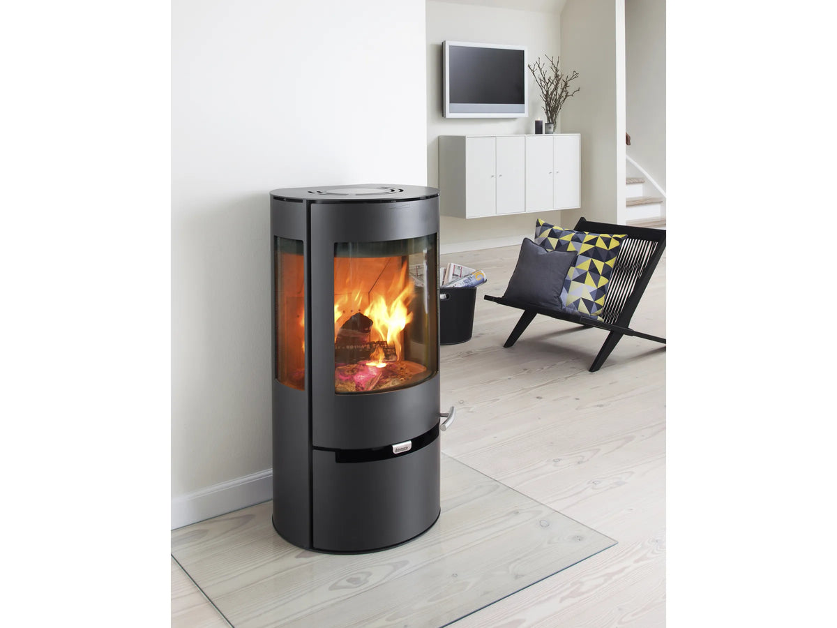 wood-burning stove Alicante-Verkleiyoung Gusseisen Grau 8 kW