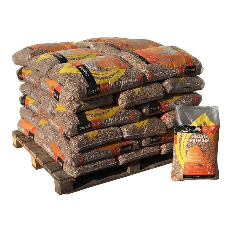 CRÉPITO® – 1/2 pallet wood pellets (36 bags à 15 kg) – Bild 2
