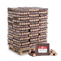 Spark beech-Kaminbriquettes rand 960 kg on a pallet – Bild 1