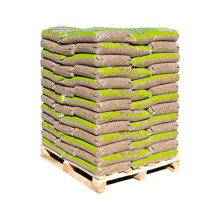 wood pellets hardwood oak 6 mm – 975 kg pallet – Bild 1