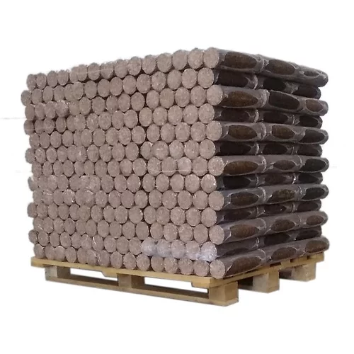 Compressed hardwood – 1-Tonnen-pallet – Bild 2