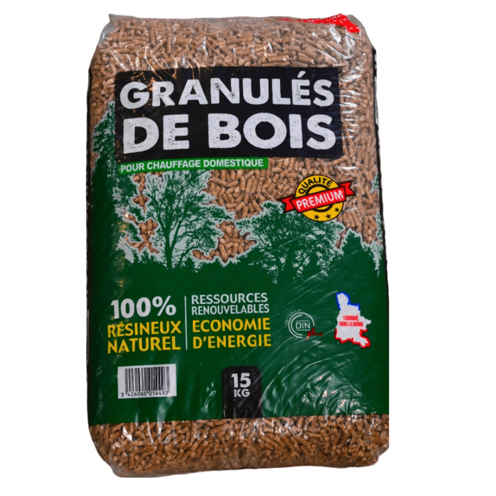 wood pellet-pallet 66 bags ECOBOIS Premium-pellets