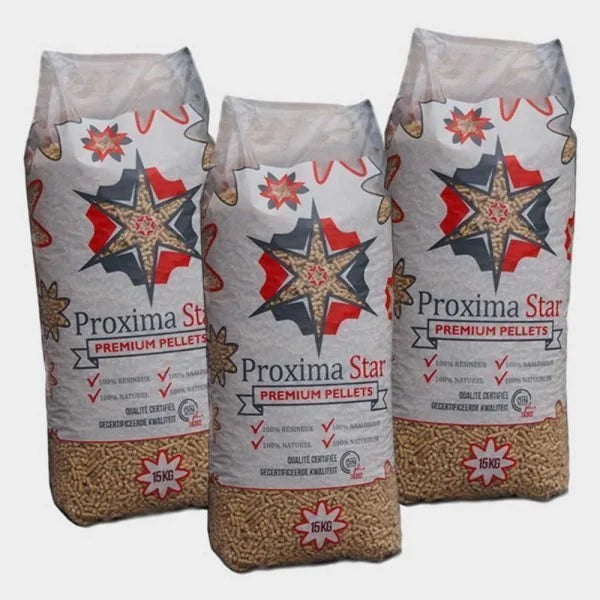 wood pellets with PROXIMA STAR-pellets