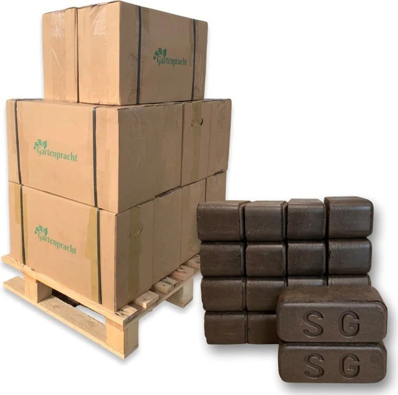 firepracht Torfbriquettes Premium – 300 kg