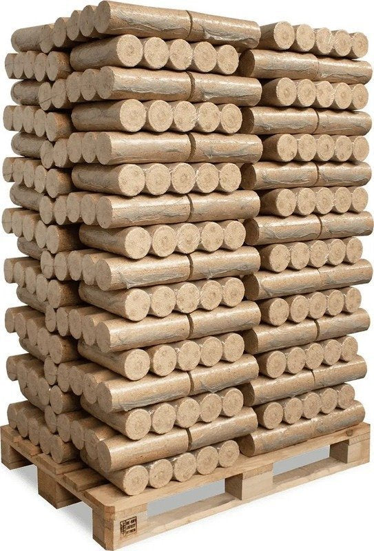 Heizfuxx Nestro XL Blue briquettes – 960 kg pallet