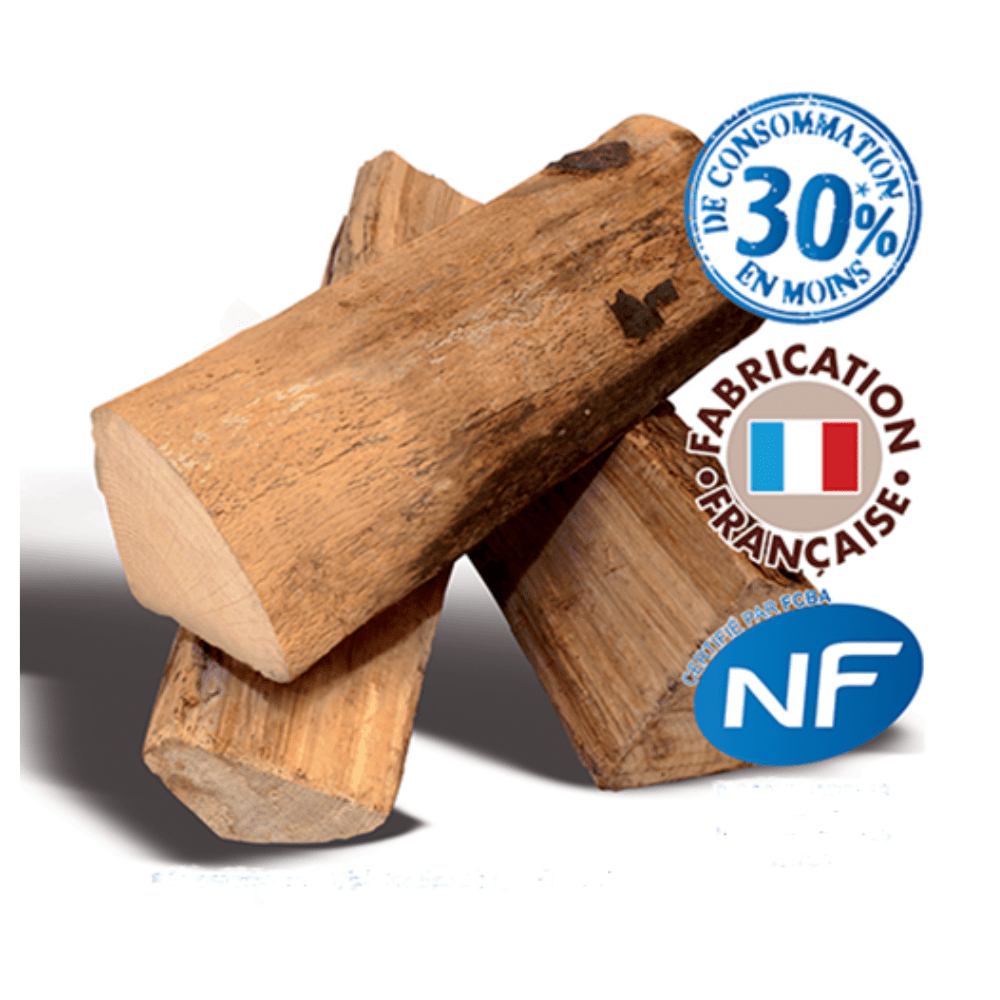 Premium firewood 30 cm dry gedämpft on a pallet 2 m3
