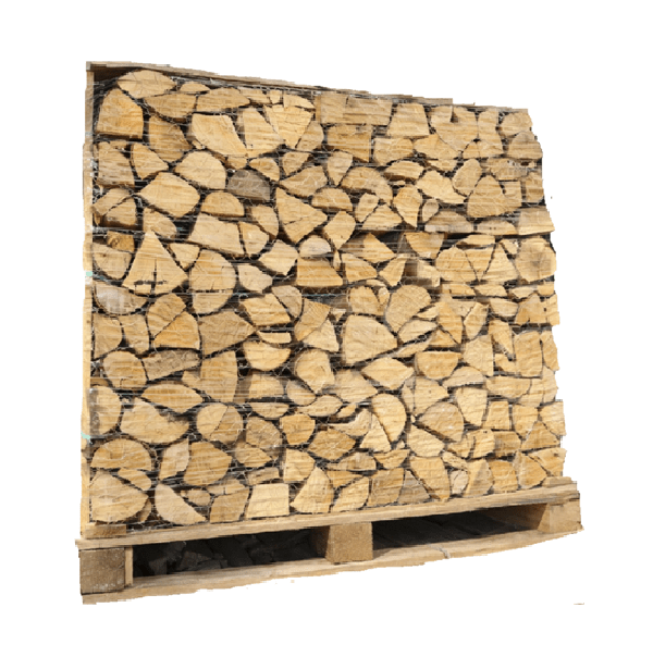 25 cm dryes firewood in pallets for Öfen
