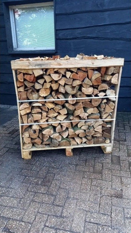 firewood-Mix 25 cm – 1,2 RM (4 Mini-pallets)