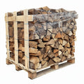 beech firewood 30 cm kiln-dried on a pallet