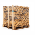 hornbeam firewood 30 cm drye logs on a pallet