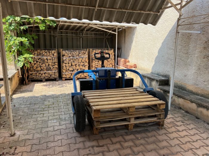 firewoodtrockner 40 cm drye hardwoodpalette, ready to burn