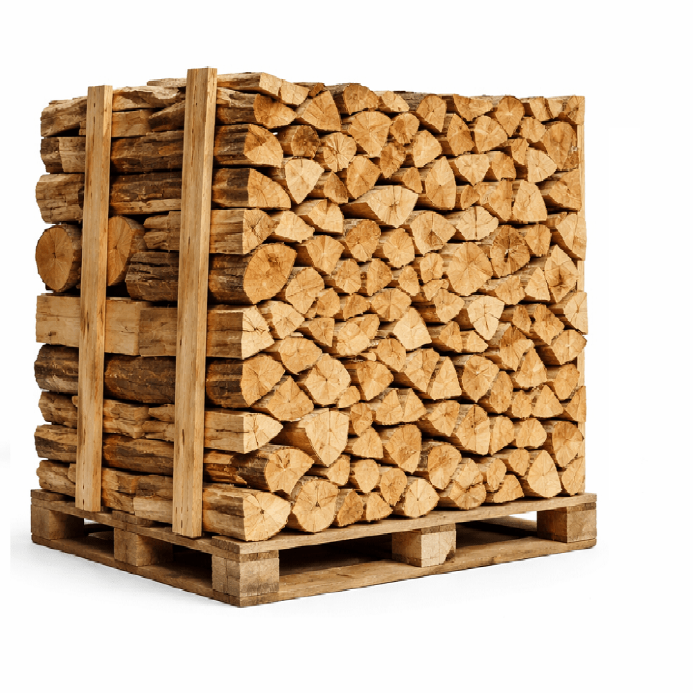 firewood 50 cm on a pallet, guaranteed dryes hardwood