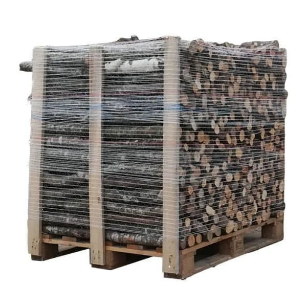 birch wood à 8 kg – 25 cm 15 bags 100% dryes
