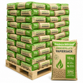EPH wood pellets in a paby bag, ENplusA1, 65 x 15kg pallet