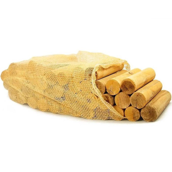 birch roundwood 28 cm in a bag