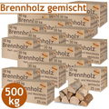firewood & firewood gemischt – hardwood & softwood 25 cm | 500 kg Pakete