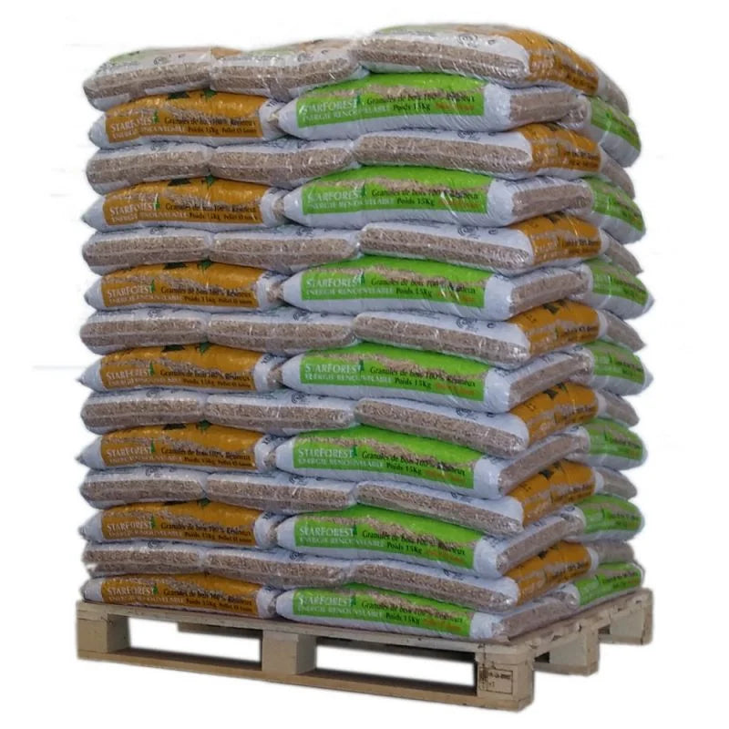 STARFOREST PELLETS – PALLET WITH 70 SÄCKEN à 15 KG – Bild 1